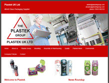 Tablet Screenshot of plastekuk.com